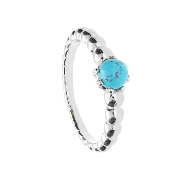 Turquoise Round Ring