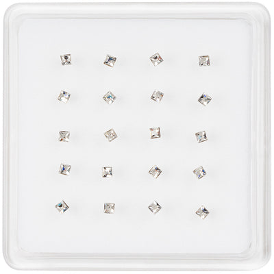 2.5mm Crystal Nose Studs