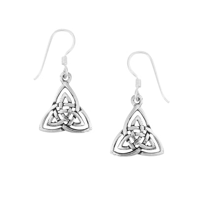 Goddess Triple Triquetra Earrings