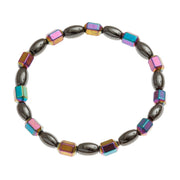 Magnetic AB Hematie Bracelet - Protection and Grounding