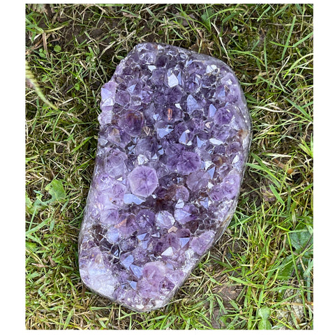 Triple A Grade Brazilian Large Amethyst Bed - All Round Healing