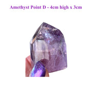 Triple A Grade Amethyst Point - 4cm high