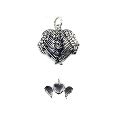 Dainty Angel Wing Locket