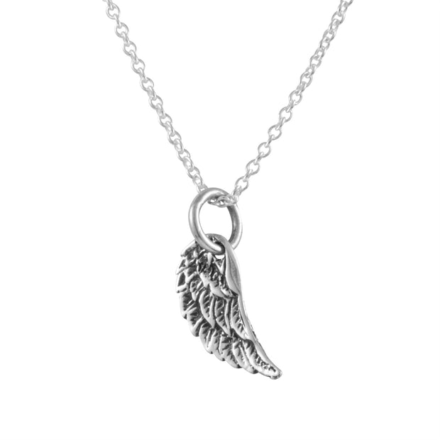 Angel Wing Charm Necklace