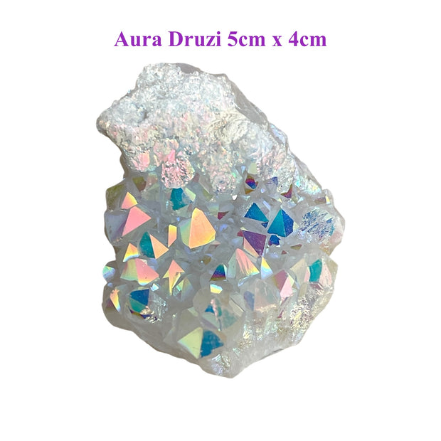 Aura Druzy Crystal Bed - Peace, Intuition & Unconditional Love