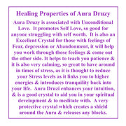 Aura Druzy Crystal Bed - Peace, Intuition & Unconditional Love