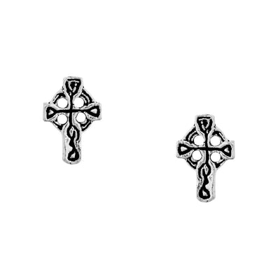 Beautiful Celtic Cross Studs