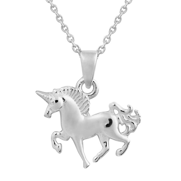 Beautiful Silver Unicorn Pendant