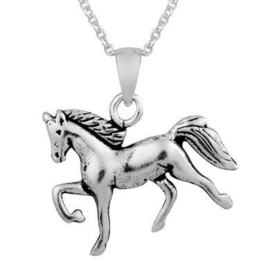 Beautiful Trotting Horse Pendant