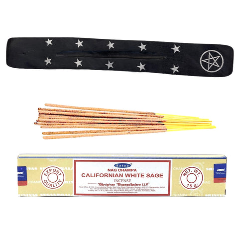 Pentagram Holder & Incense