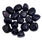 Blue Goldstone Tumbled Stone