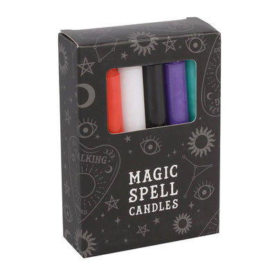 Mixed Coloured Spell Candles