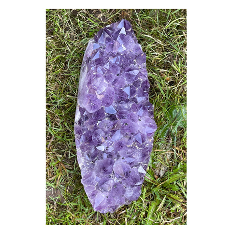 Triple A Grade Brazilian Large Amethyst Bed - Healing