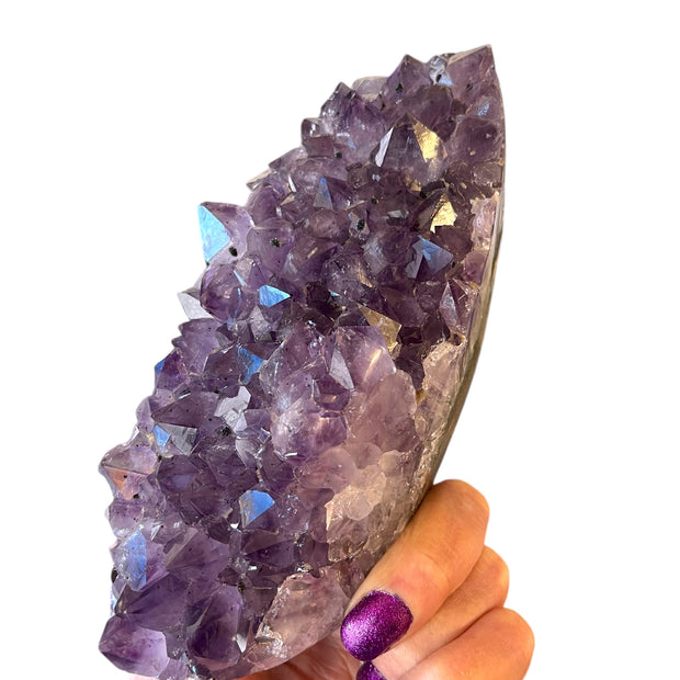 Triple A Grade Brazilian Large Amethyst Bed - Healing