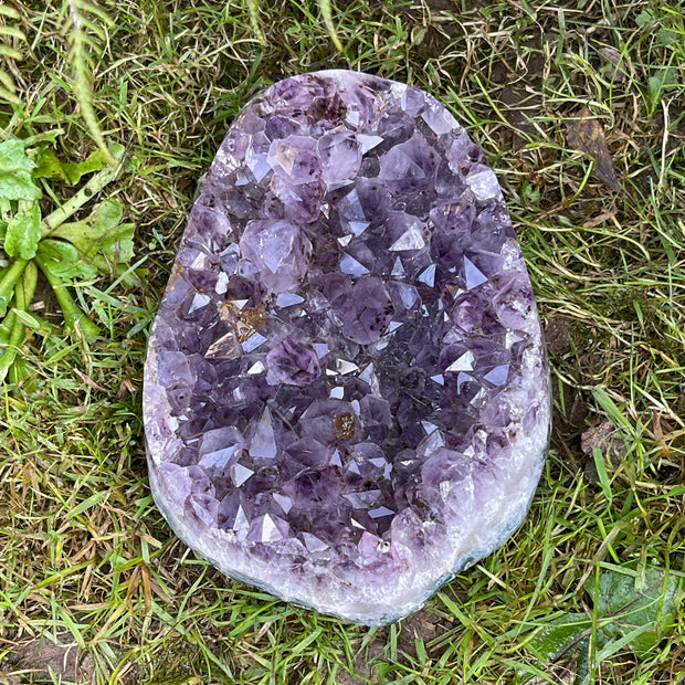Large Triple A Grade Brazilian Amethyst Bed - Healing