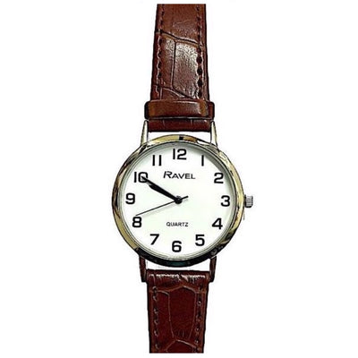 Brown Traditional Round Watch