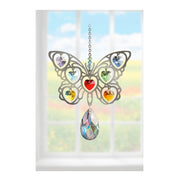 Large Pure Radiance Rainbow Butterfly Sun Catcher