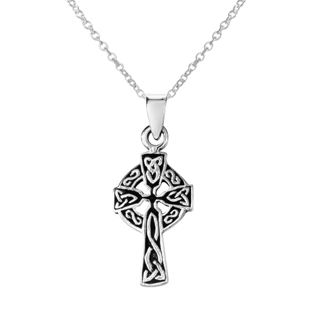 Dainty Celtic Cross Pendant