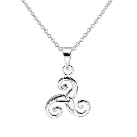 Pretty Celtic Triskele Pendant