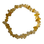 Beautiful Citrine Bead Chip Bracelet