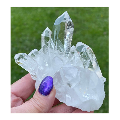 Pretty Clear Quartz Cluster