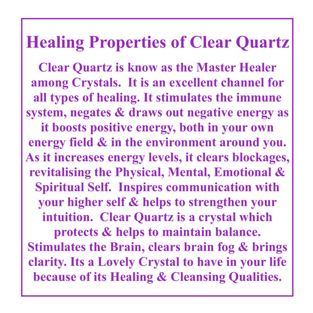 Pretty Clear Quartz Cluster