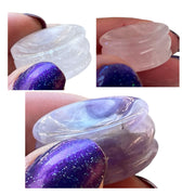 Beautiful Crystal Ball Holders - in Amethyst, Clear Quartz & Rose Quartz