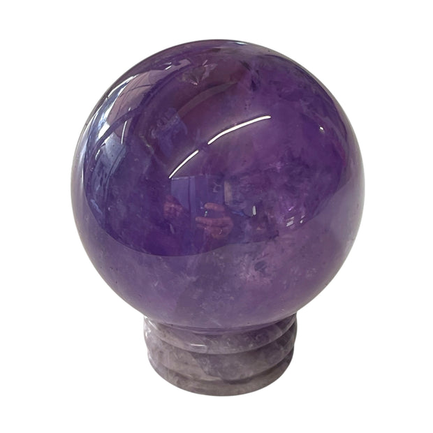 Stunning Amethyst Crystal Ball