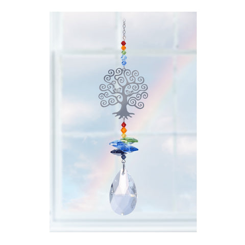 Crystal Fantasy Tree of Life Sun Catcher