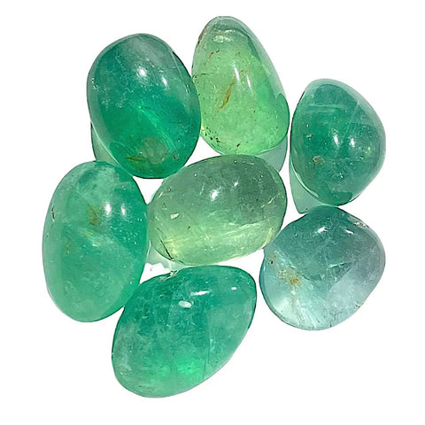 Green Fluorite Tumbled Stone