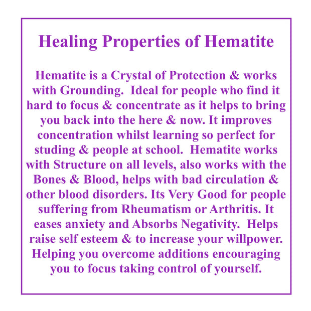 Hematie Chip Bracelet