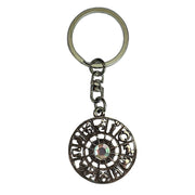 Pewter Zodiac Keyring