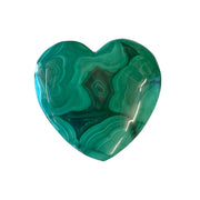 Large Malachite Crystal Heart - Triple A Grade Crystal - for Balance & Clearing Negativity