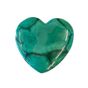 Large Malachite Crystal Heart - Triple A Grade Crystal - for Balance & Clearing Negativity