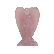 Beautiful Large Rose Quartz Angel