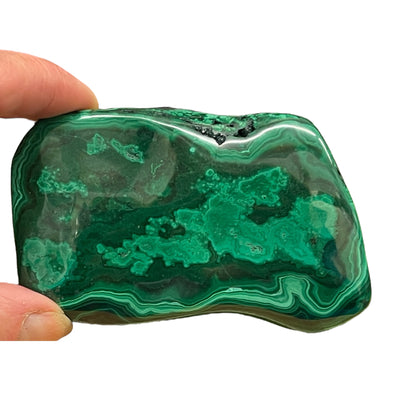 Large Malachite Free Form Crystal - 304 grams