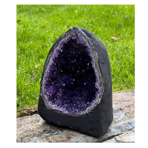 Amethyst Cathedral / Church - Triple A Grade Uruguayan 7 1/2" - Healing