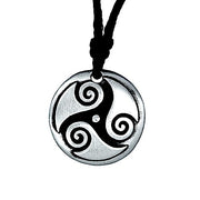 Pewter Celtic Necklace 8