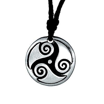 Pewter Celtic Necklace 8