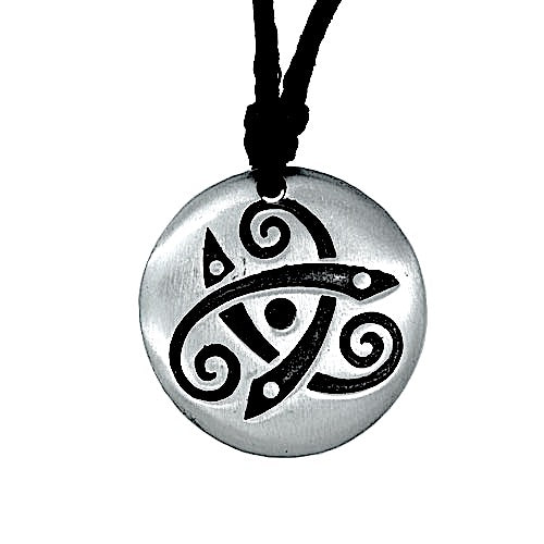 Pewter Celtic Necklace 11