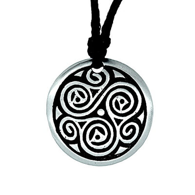 Pewter Celtic Necklace 12