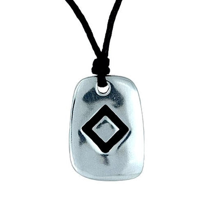 Pewter Rune Necklace 3