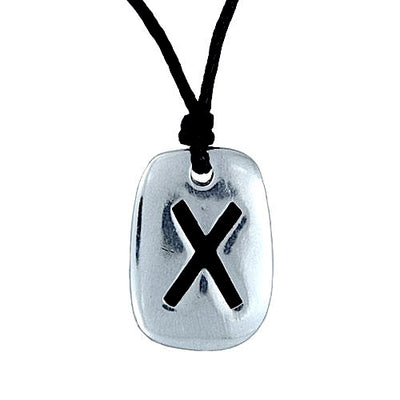 Pewter Rune Necklace 5