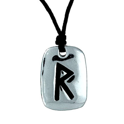 Pewter Rune Necklace 6