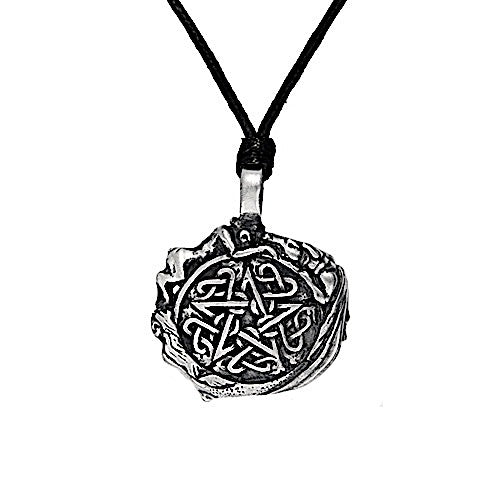 Familiais Moon Pewter Wiccan Amulet