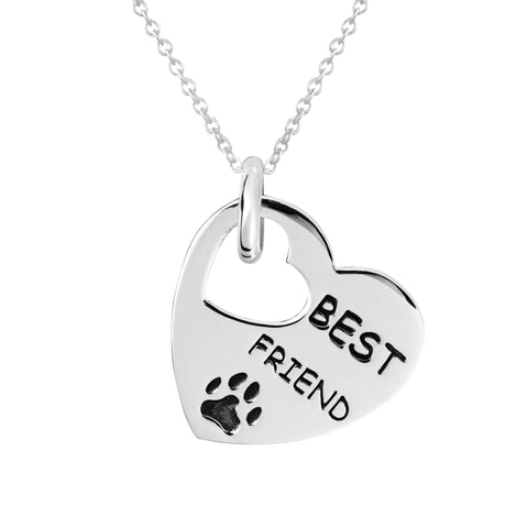 Best Friends Paw Pendant