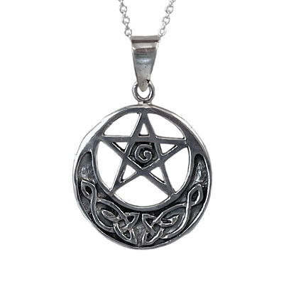 Celtic Large Pentagram Pendant