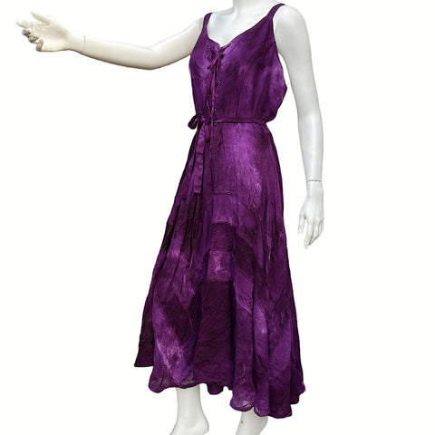 Purple Tye Dye Dress