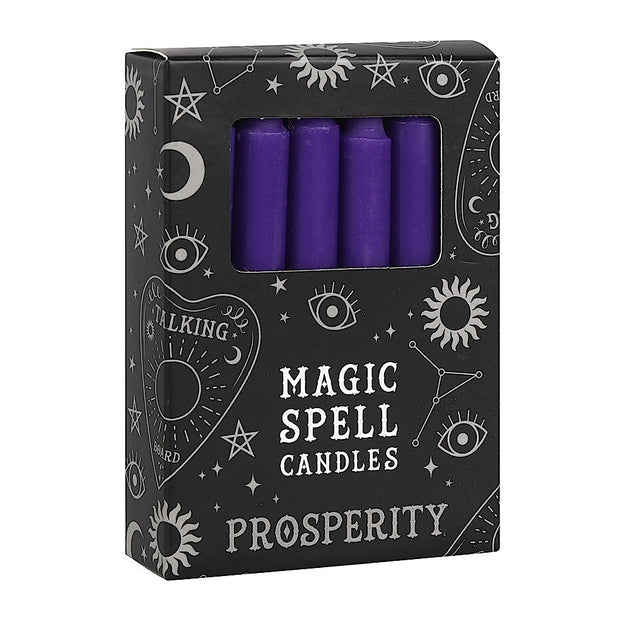 Purple Spell Candles for Prosperity