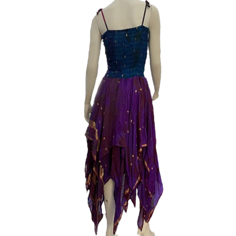 Pretty Purple & Magenta Pixie Dress